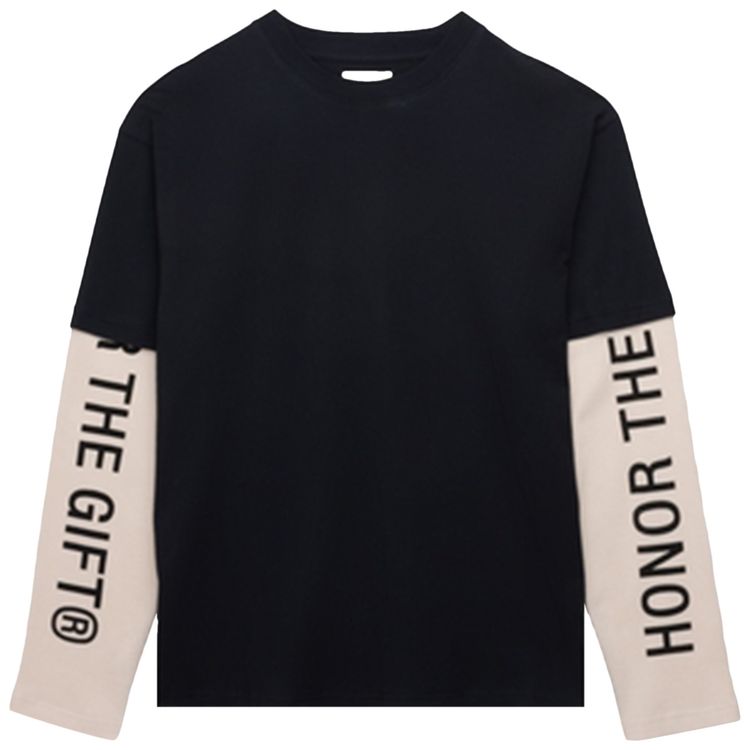 Honor The Gift Honor Double Sleeve Tee Black
