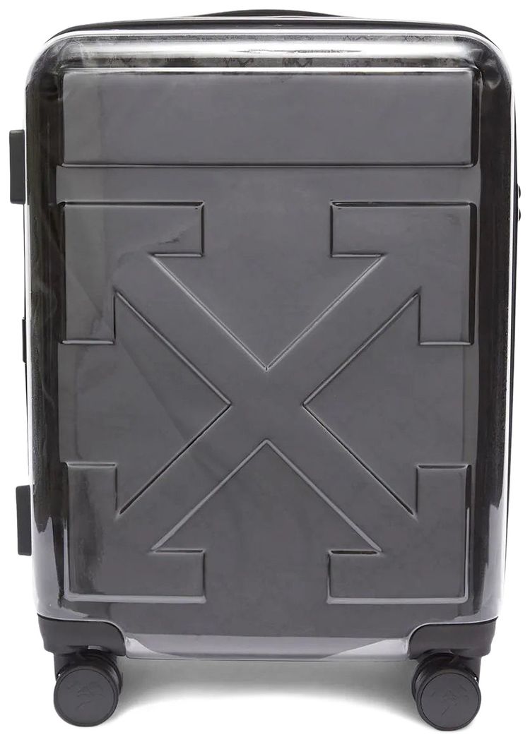 Off White Cabin Luggage Transparent