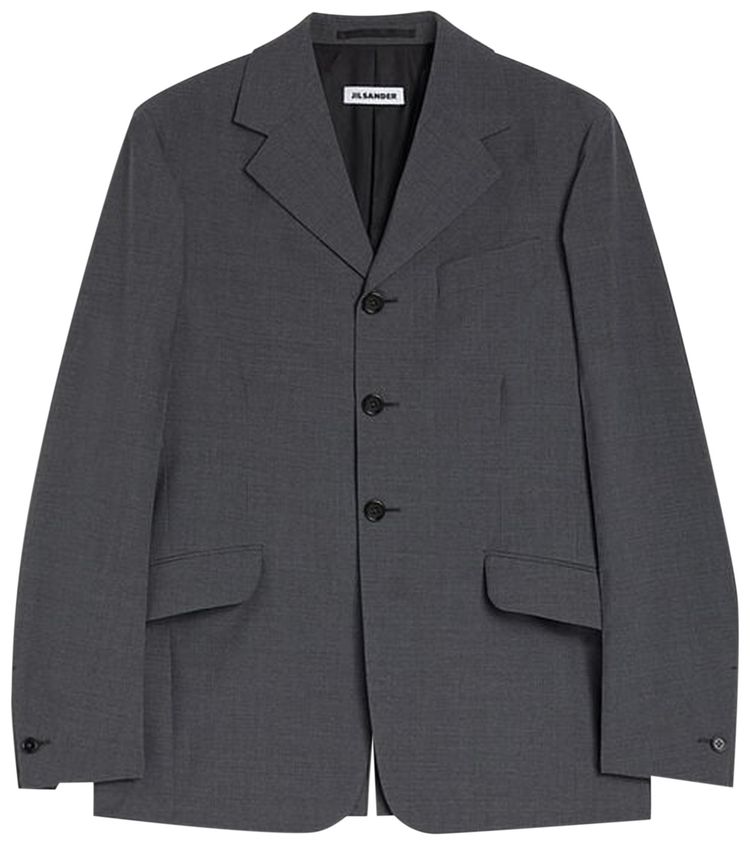 Jil Sander Tailored Jacket Black