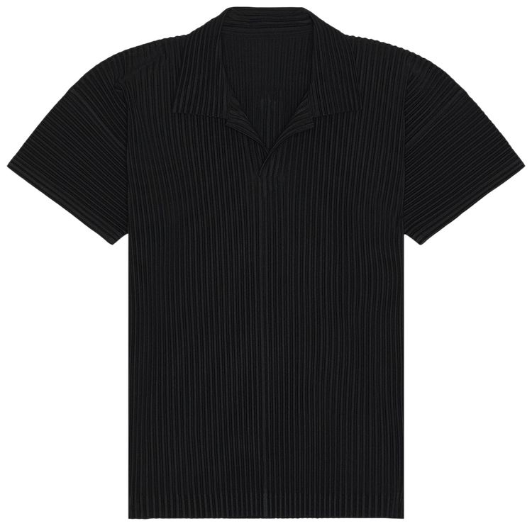 Issey Miyake Basic Polo Black