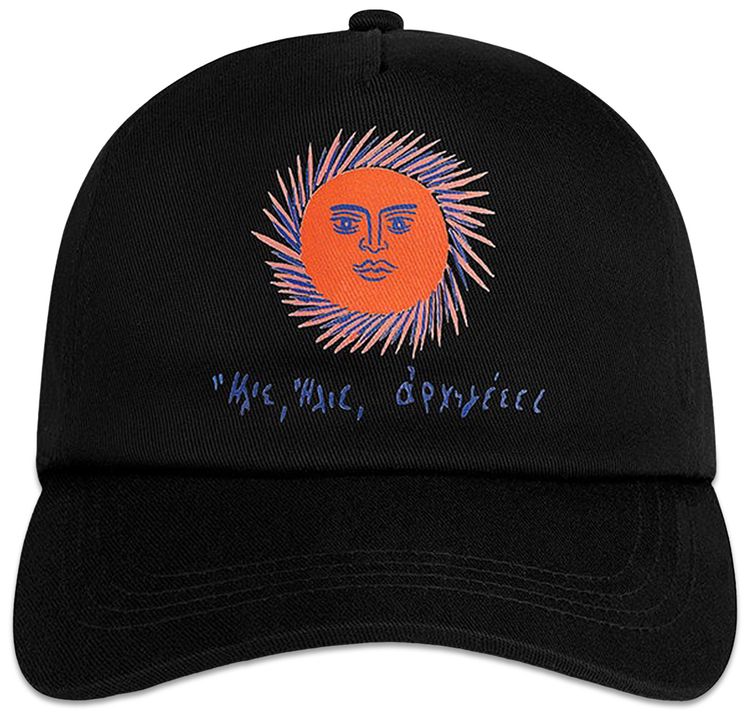 Aime Leon Dore Fassianos Graphic Hat Jet Black