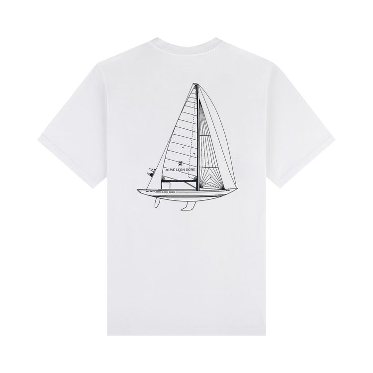 Aime Leon Dore Marina Tee Bright White