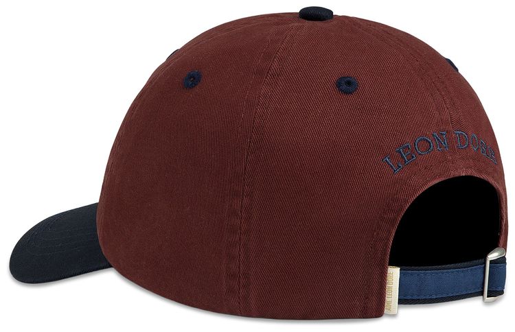 Aime Leon Dore Crest Shield Hat Cordovan  Navy Blazer