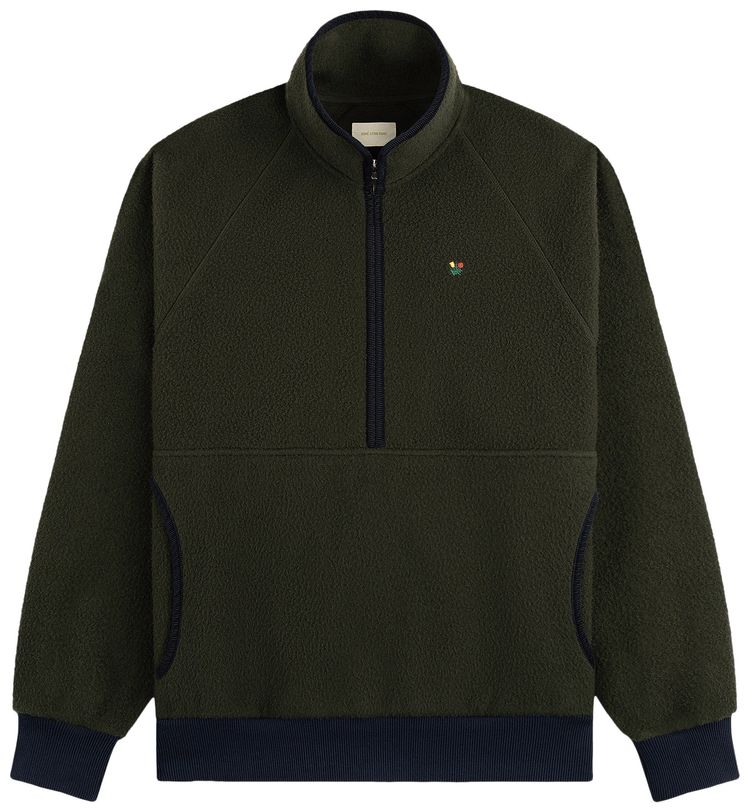 Aime Leon Dore Casentino Crest Half Zip Pullover Pine Grove