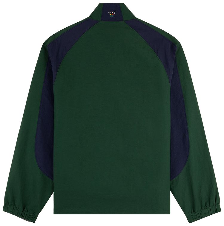 Aime Leon Dore Crest Nylon Half Zip Pullover Pine Grove