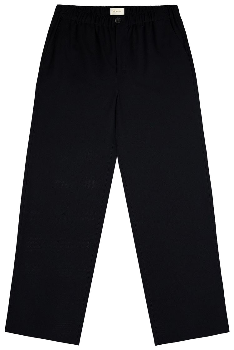 Aime Leon Dore Elasticated Waist Gabardine Trouser Jet Black
