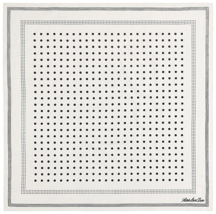 Aime Leon Dore Polka Dot Bandana Coconut Milk
