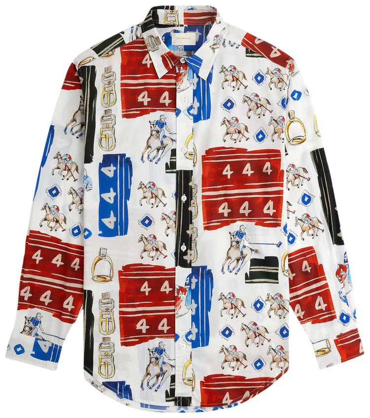 Aime Leon Dore Printed Leon Overshirt Multi