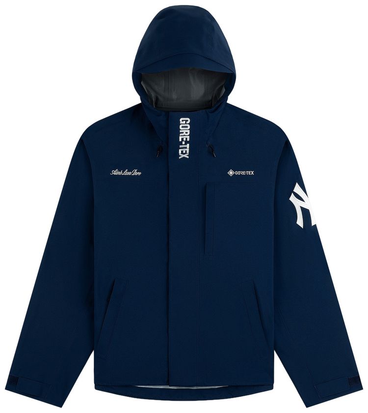 Aime Leon Dore Yankees GORE TEX Rain Delay Jacket Midnight Navy