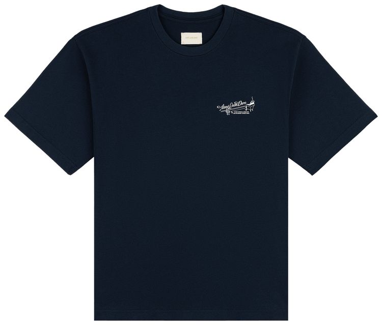 Aime Leon Dore Pappous Logo Tee Navy Blazer
