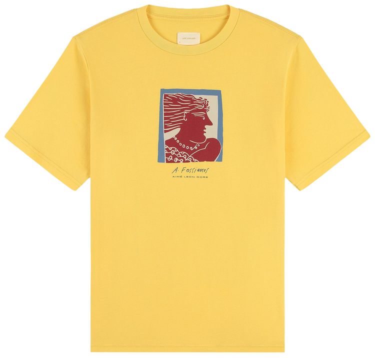 Aime Leon Dore Fassianos Portrait Tee Snapdragon