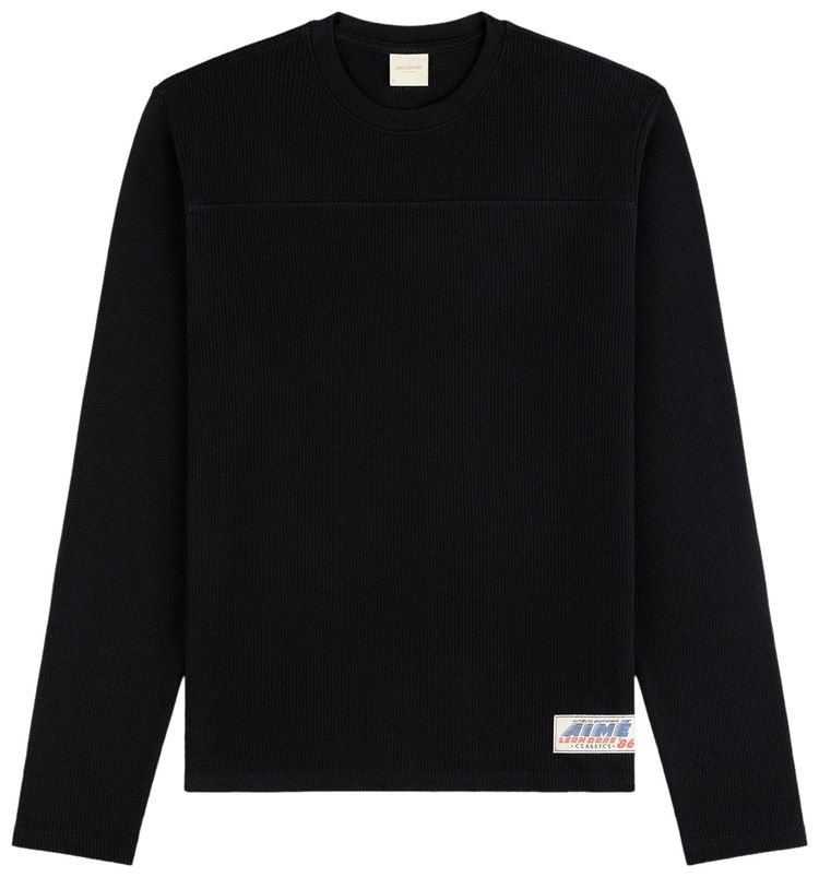 Aime Leon Dore Long Sleeve Mesh Tee Jet Black