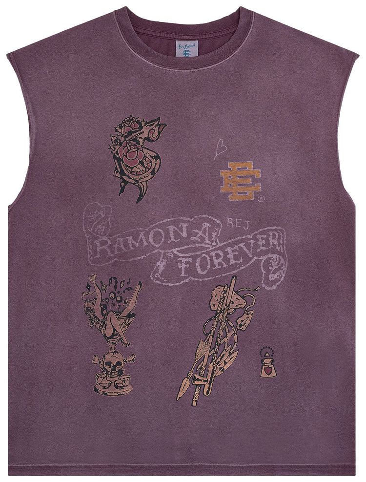 Eric Emanuel EE Tattoo Cutoff Purple