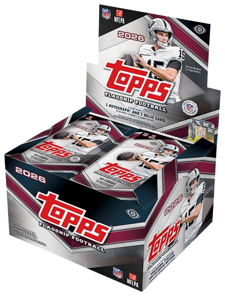 2026 Topps Flagship Football Jumbo Box