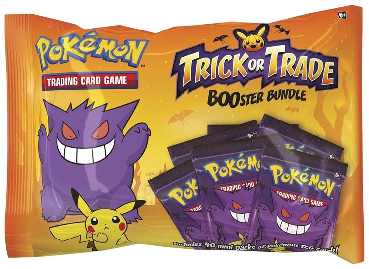 Pokemon Trick Or Trade BOOster Bundle 40 Packs