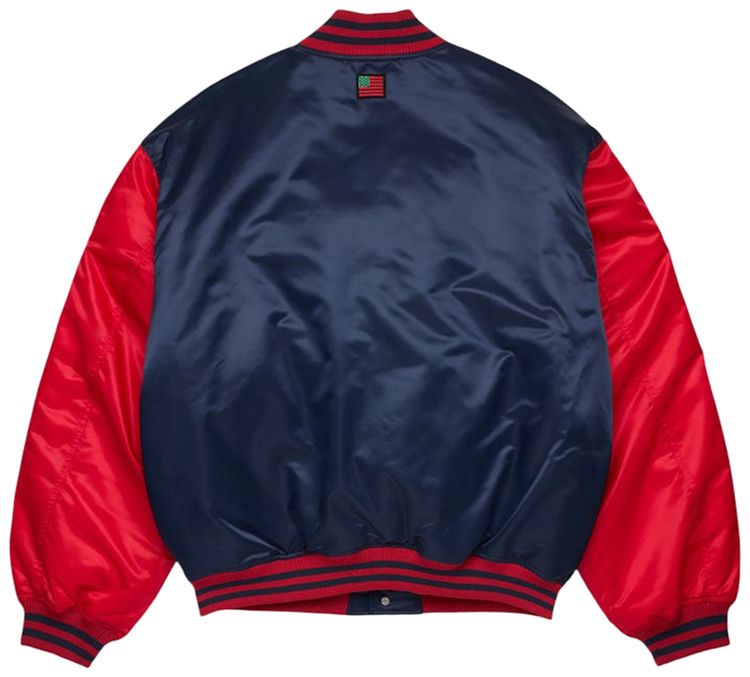Denim Tears Varsity Jacket Navy
