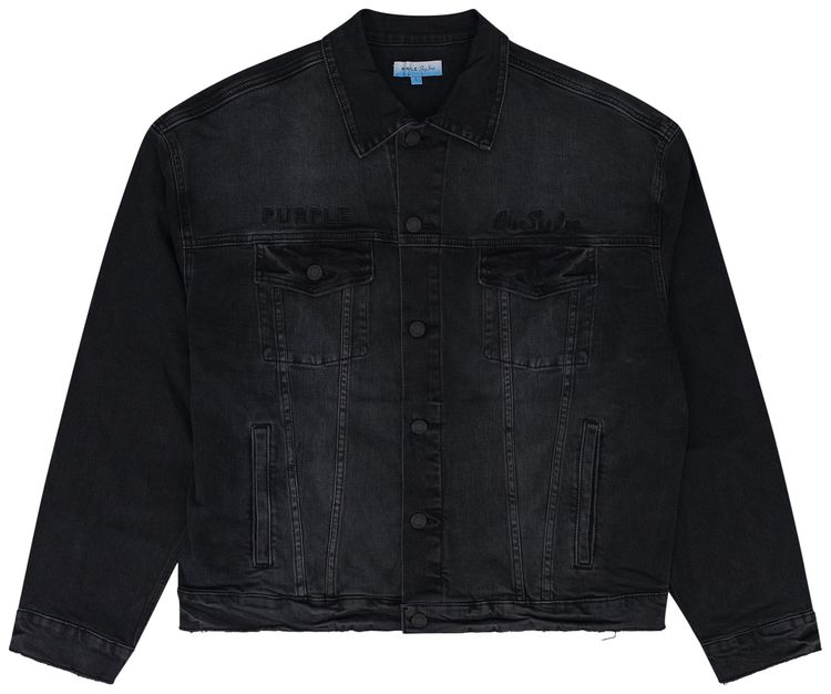 PURPLE BRAND x Blue Sky Jacket Black