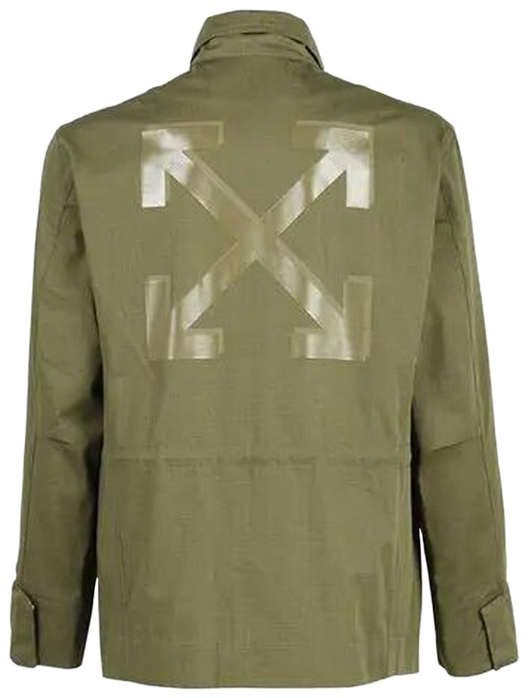 Off White Arrofield Jacket GreenGreen