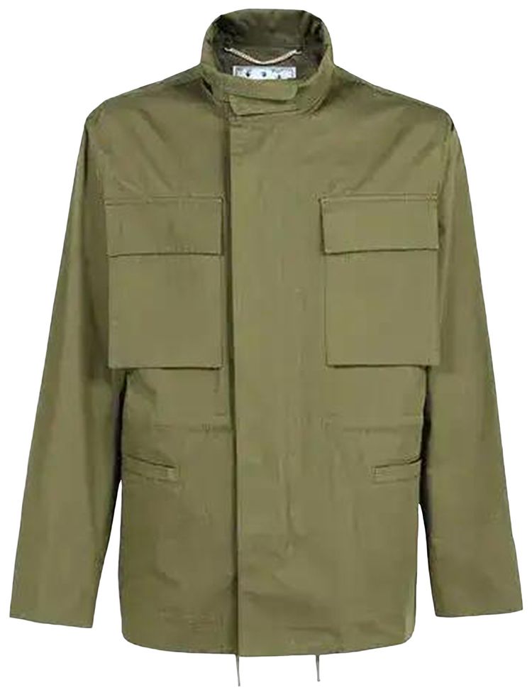 Off White Arrofield Jacket GreenGreen
