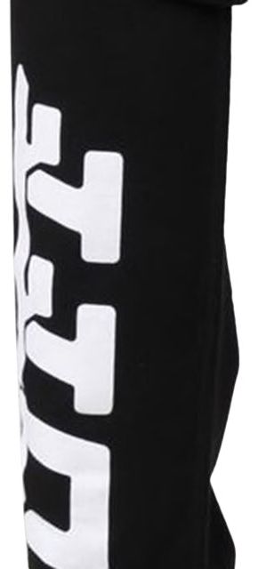 Off White 90s Logo Cargo Sweatpants BlackWhite