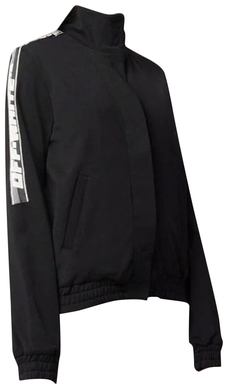 Off White Athletic Track Jacket Black