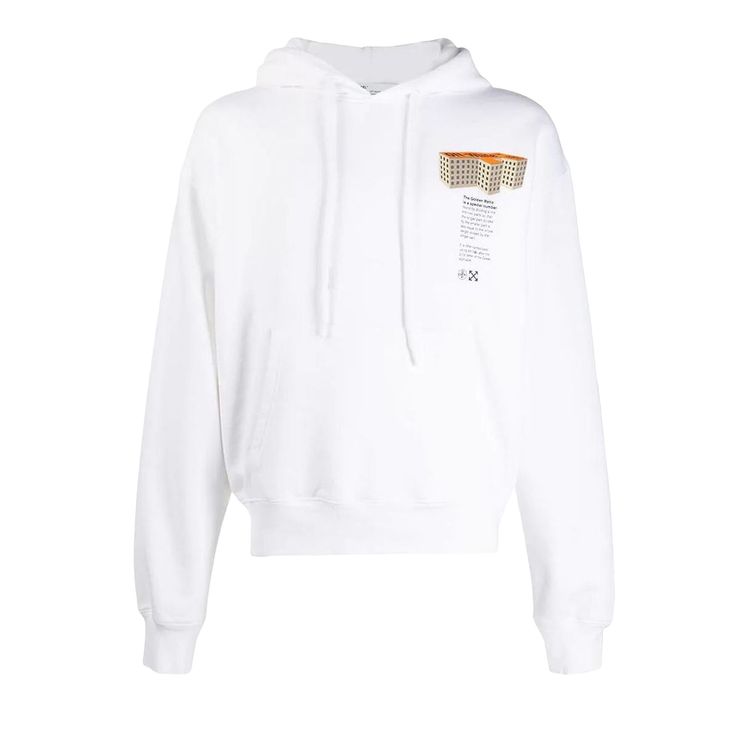 Off White Rationalism Hoodie White