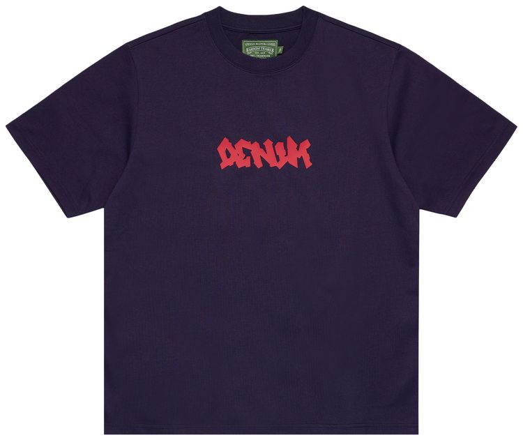 Denim Tears Handstyle Tee Purple