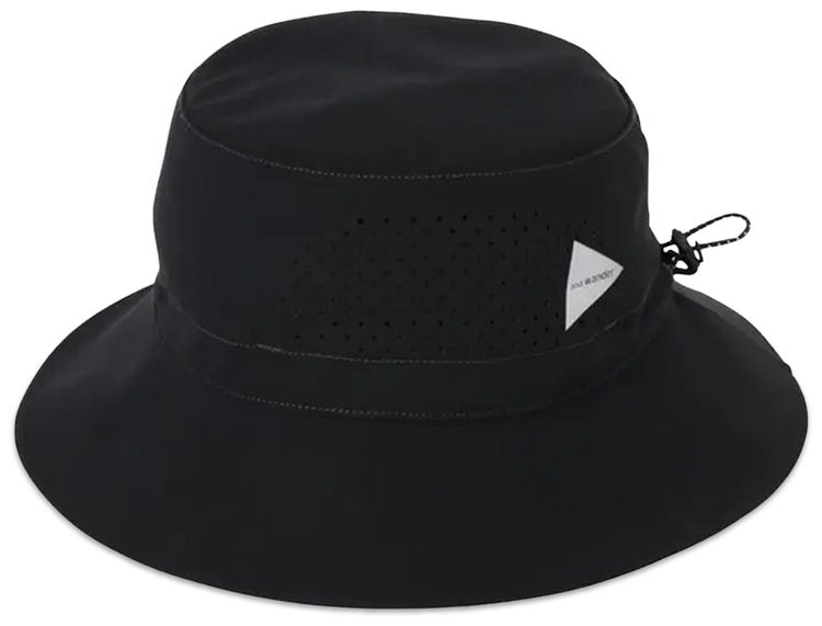 And Wander Tech Hat Black