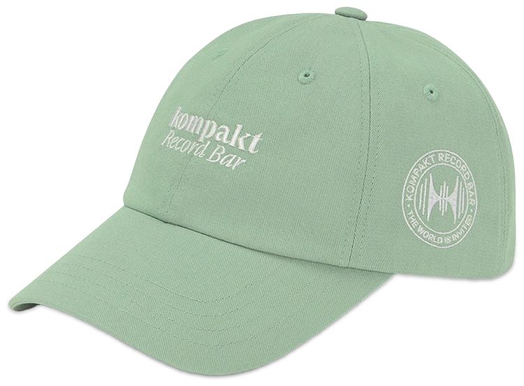Kompakt Record Bar Basic Logo Curved Cap Khaki