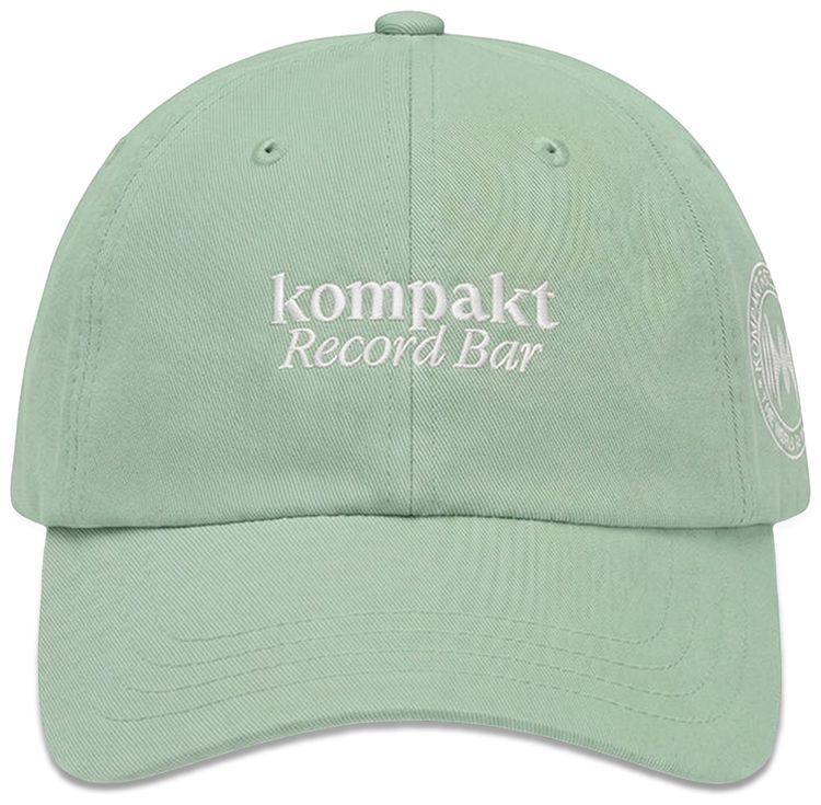 Kompakt Record Bar Basic Logo Curved Cap Khaki