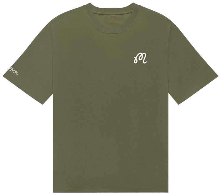 Malbon Bermuda Tee Military Green