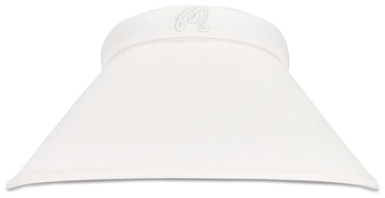 Malbon Claire Visor Ivory