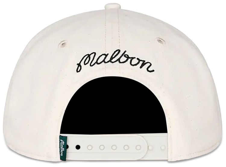 Malbon Velasco Snapback Cream