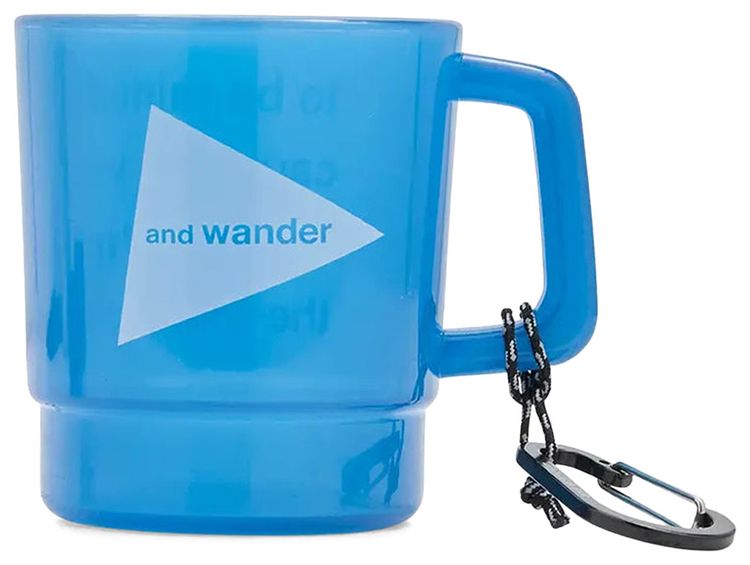 And Wander Logo Mug Blue