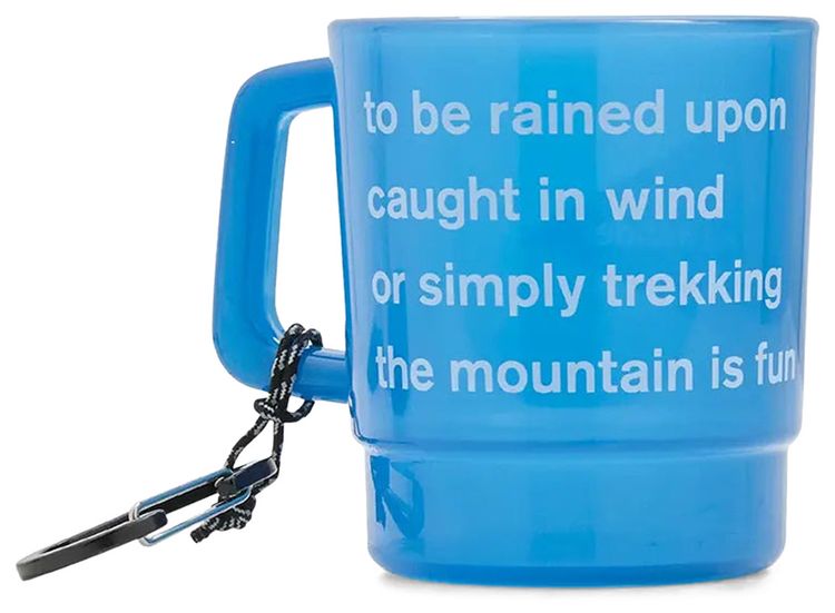 And Wander Logo Mug Blue