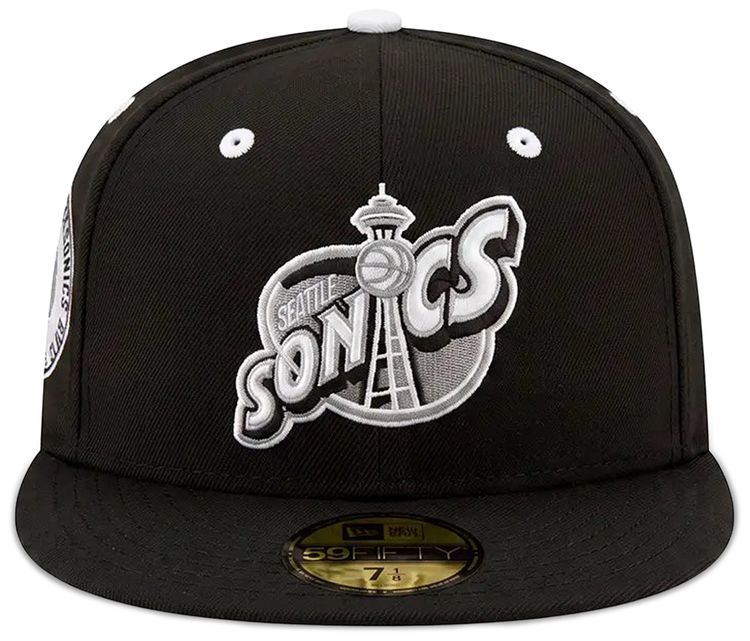 New Era Seattle Supersonics 59Fifty BlackWhite