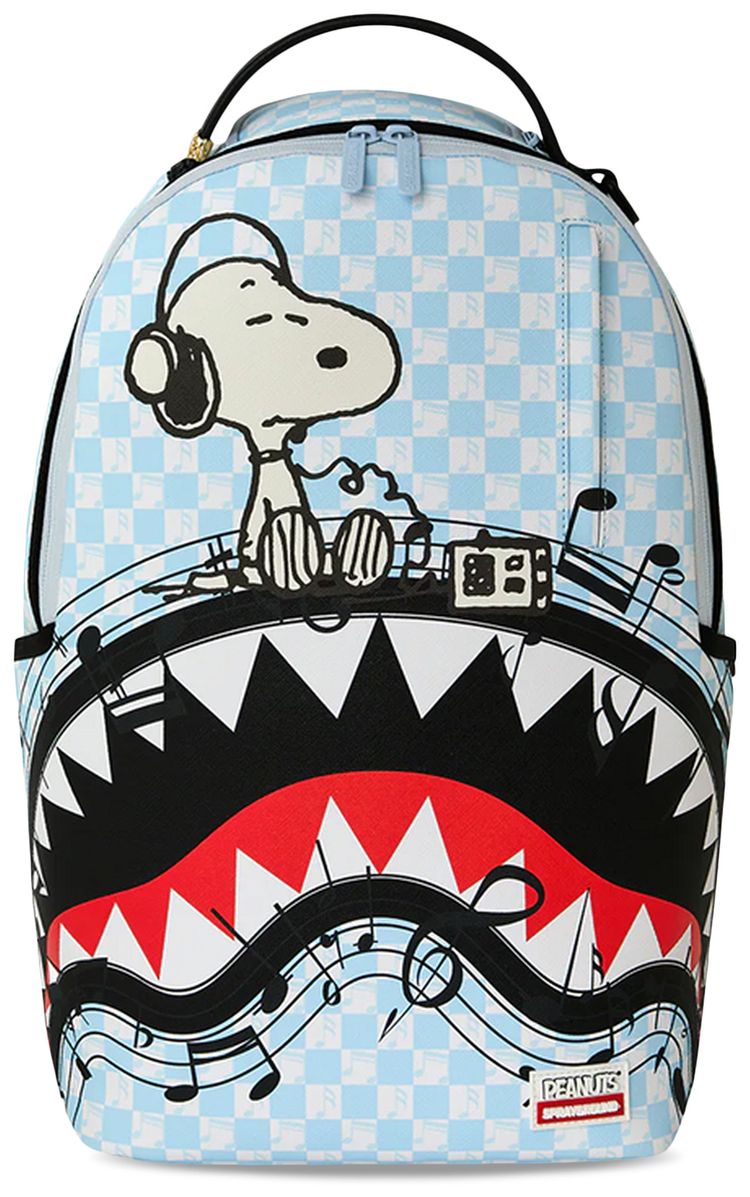 Sprayground Peanuts Snoopy Tuned Up  Tuned Out Backpack Multicolor
