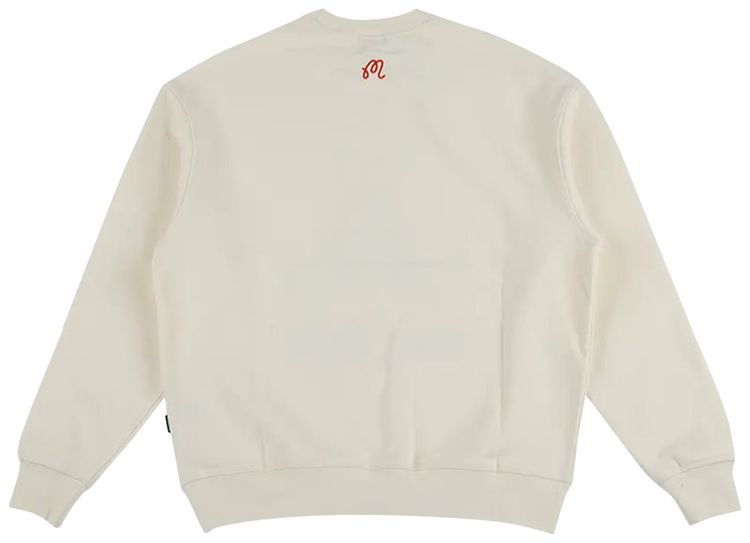 Malbon Trinity Crewneck Cream