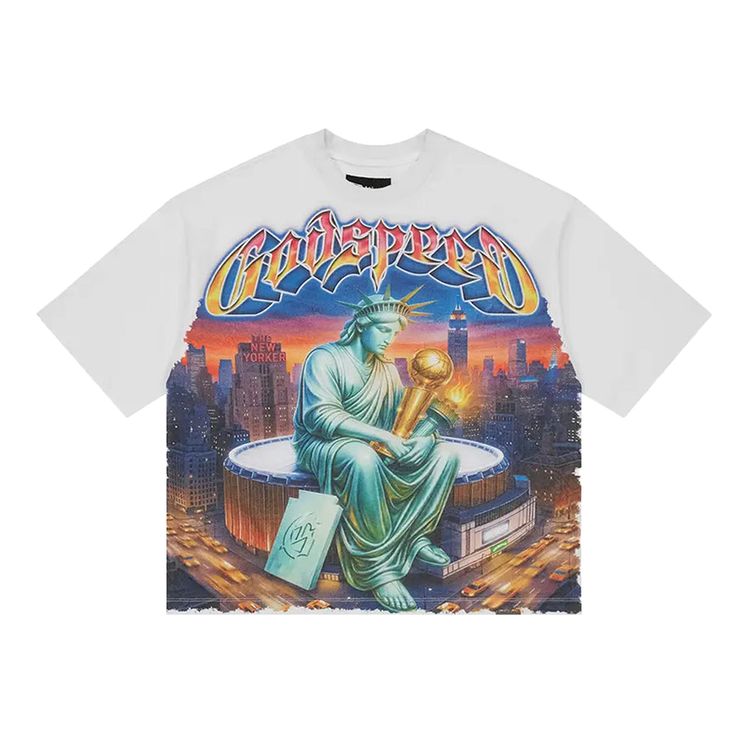 Godspeed Finally Tee White