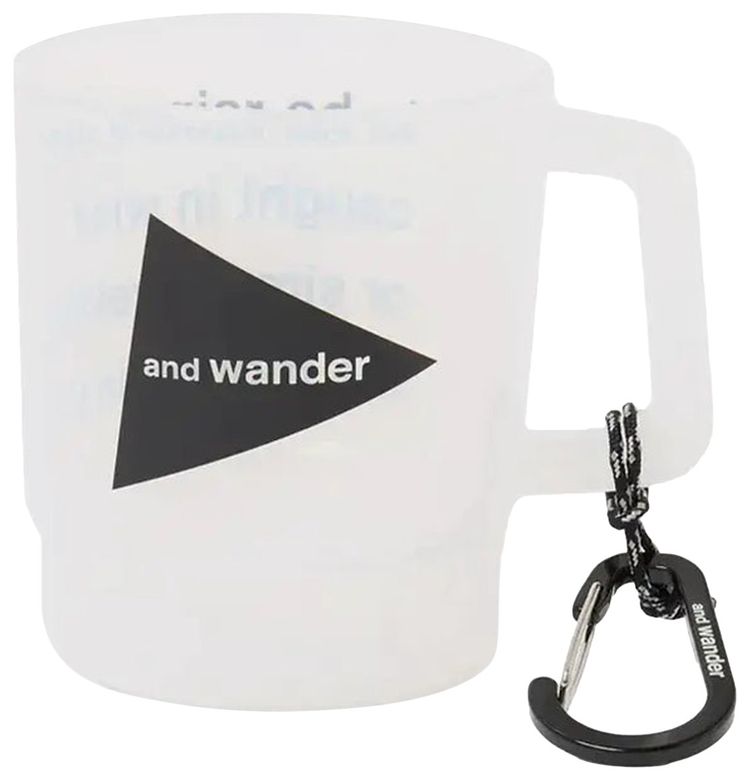 And Wander Logo Mug Off White