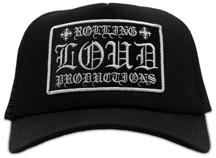 Rolling Loud Loud Hearts Trucker Hat Black