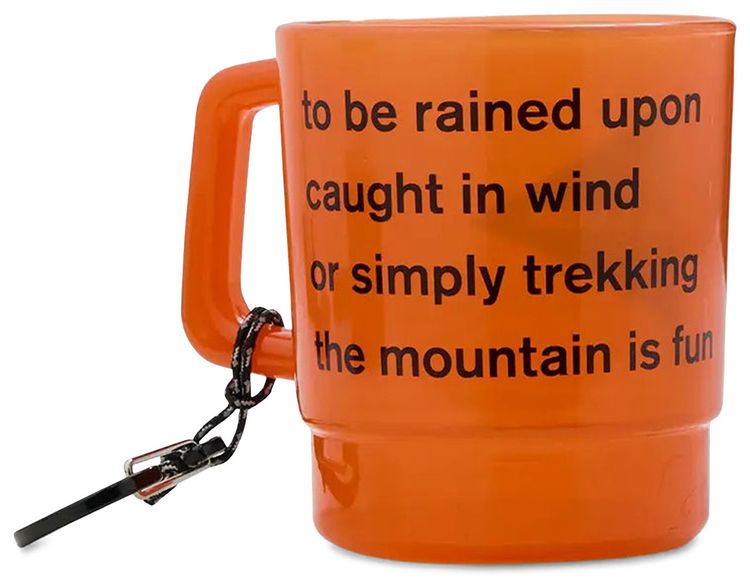 And Wander Logo Mug Orange