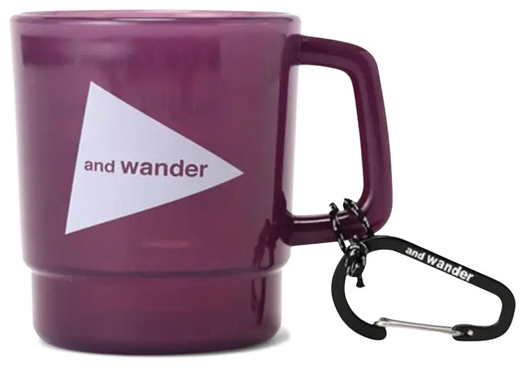And Wander Logo Mug Purple