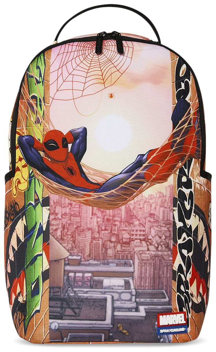 Sprayground Marvel Spiderman Chillin Backpack Multicolor