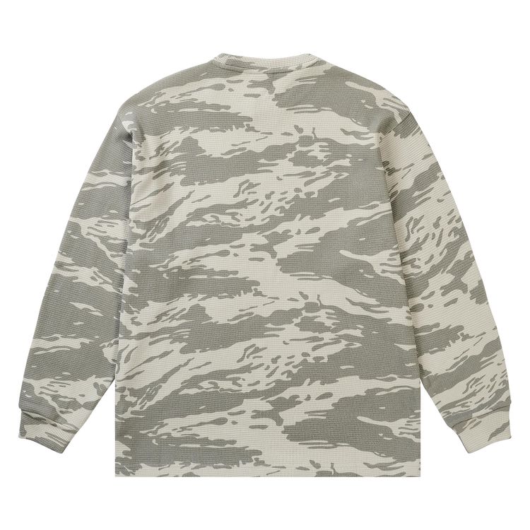 Palace Dove Stamp Waffle Long Sleeve Snow Camo