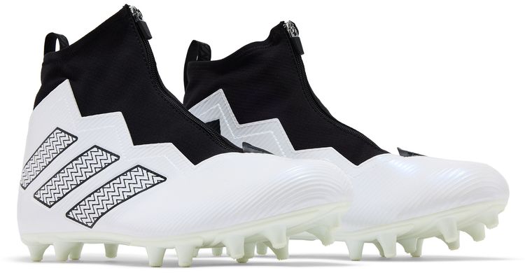 adidas Nasty Fly 4E Wide White Black
