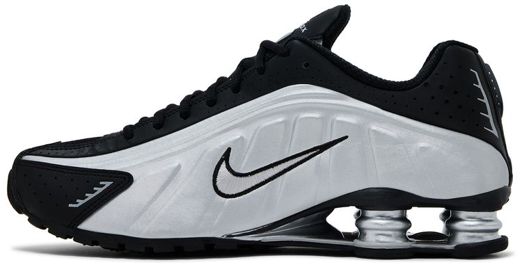 Nike Shox R4 Metallic Silver Black