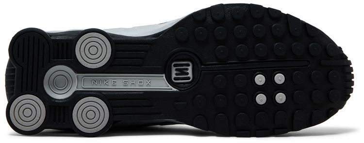 Nike Shox R4 Metallic Silver Black