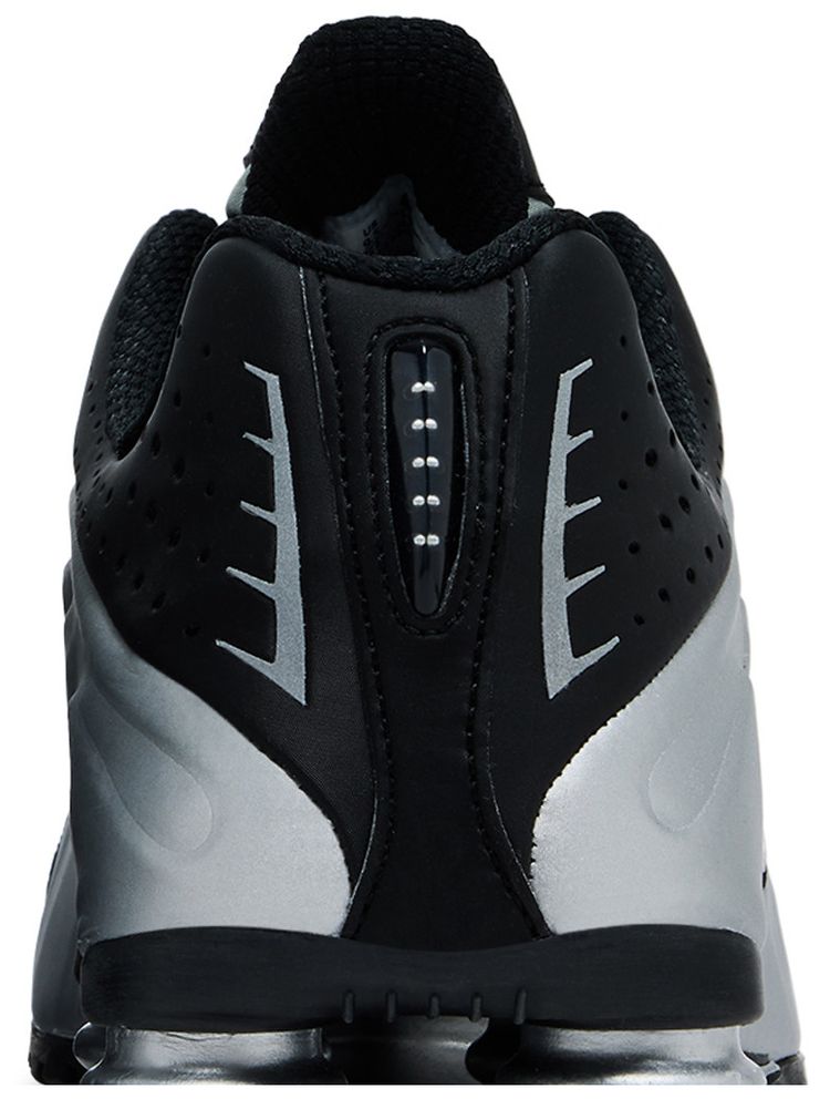 Nike Shox R4 Metallic Silver Black