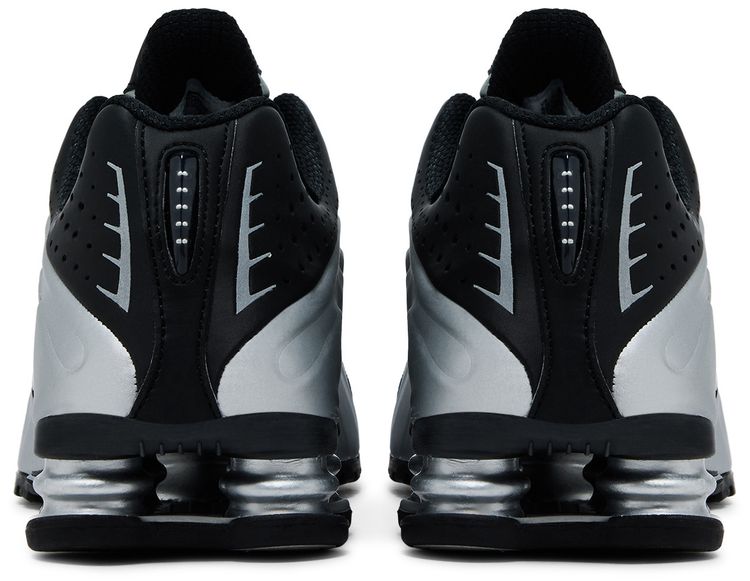 Nike Shox R4 Metallic Silver Black